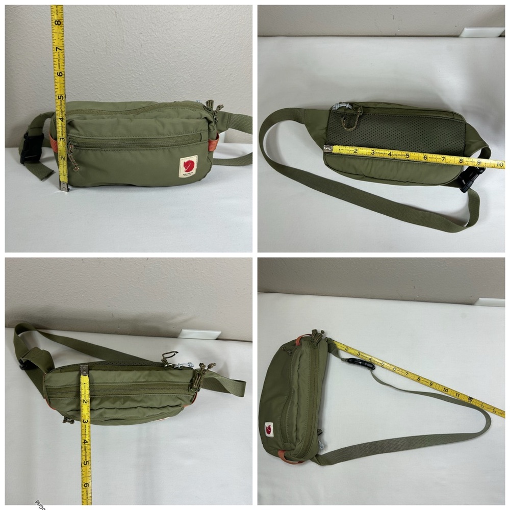 FJALLRAVEN Green Lightweight Unisex Minimalist Waterproof High Coast Hip Pack - Picture 13 of 16